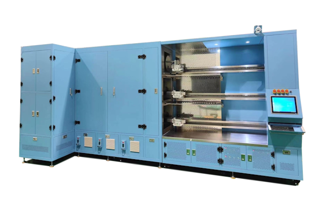 Горизонтальная трубная печь HTFS-4-LPCVD